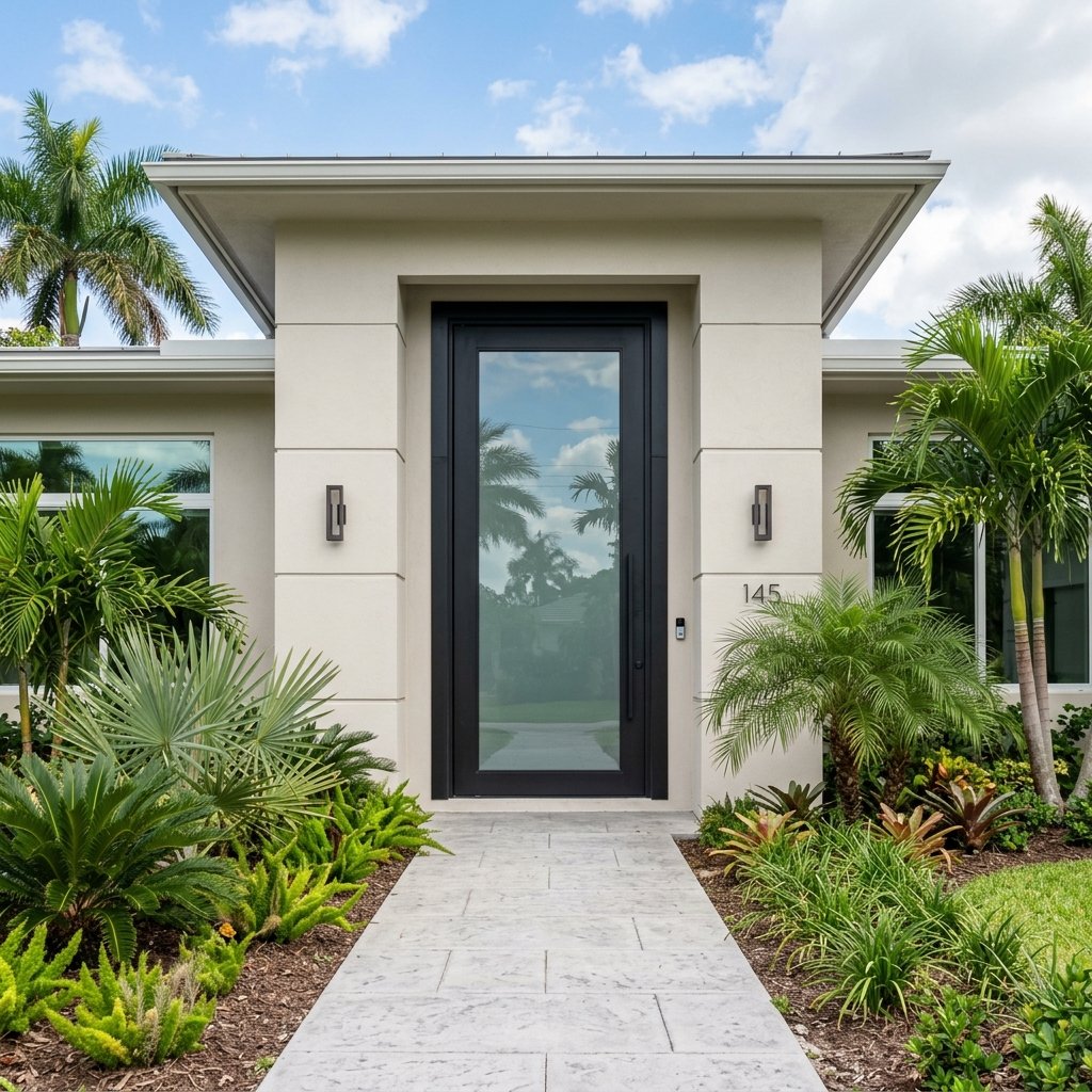 enoix-construction-impact-pivot-door-modern-florida-home.jpeg